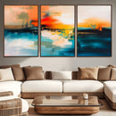 Colorful Abstract Wall Art | Bold Modern Canvas Print |