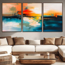 Colorful Abstract Wall Art | Bold Modern Canvas Print |