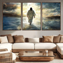 Jesus Walking on Water Wall Art | Canvas Print | Ready to