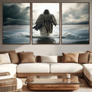 Jesus Walking on Water Wall Art | Canvas Print | Ready to
