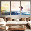 Watercolor Jesus Walking on Water Canvas Print, Christian by MyGreatCanvas | Canvas Wall Art Prints | Photo Prints & Wall Decor