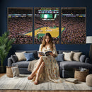Celtics Game Versus The Timberwolves | Baseball Stadium Wall