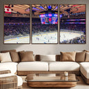 Madison New York Rangers Hockey Stadium Wall Art Canvas