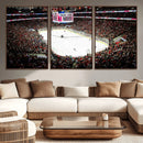 PNC Arena Raleigh North Carolina Hurricanes Hockey Stadium by MyGreatCanvas | Canvas Wall Art Prints | Photo Prints & Wall Decor