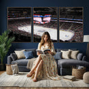 Rogers Place Edmonton Oilers Ice Hockey Stadium Wall Art,