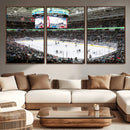 Sharks Arena Blackhawks Sharks Ice Hockey Stadium Wall Art by MyGreatCanvas | Canvas Wall Art Prints | Photo Prints & Wall Decor