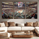 United Center Chicago Bulls Stadium Wall Art Canvas Print