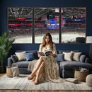 Washington Capitols New York Rangers Ice Hockey Game Stadium