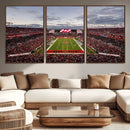 Florida Tampa Raymond James Stadium Wall Art Canvas Print - by MyGreatCanvas | Canvas Wall Art Prints | Photo Prints & Wall Decor