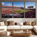 Florida Tampa Raymond James Stadium Wall Art Canvas Print - by MyGreatCanvas | Canvas Wall Art Prints | Photo Prints & Wall Decor
