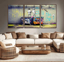 Banksy Life is Short Wall Art - Iconic Graffiti Art on by MyGreatCanvas | Canvas Wall Art Prints | Photo Prints & Wall Decor