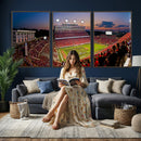 NC State Wolfpack Football Team Print - Raleigh