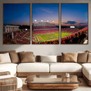 NC State Wolfpack Football Team Print - Raleigh