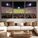 Virginia Cavaliers Football Team Print - Charlottesville by MyGreatCanvas | Canvas Wall Art Prints | Photo Prints & Wall Decor