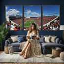 Virginia Tech Hokies Football Team Print - Blacksburg Lane