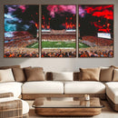 Virginia Tech Hokies Football Team Print - Blacksburg Lane by MyGreatCanvas | Canvas Wall Art Prints | Photo Prints & Wall Decor