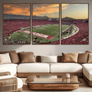 Camp Randall Stadium Wisconsin Badgers Large Wall Art Canvas