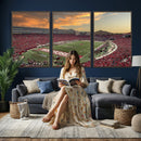 Camp Randall Stadium Wisconsin Badgers Large Wall Art Canvas