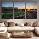 Demon Deacons Football Team Print Canvas- Winston-Salem by MyGreatCanvas | Canvas Wall Art Prints | Photo Prints & Wall Decor