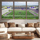 KState Wildcats Football Team Print - Manhattan Bill Snyder by MyGreatCanvas | Canvas Wall Art Prints | Photo Prints & Wall Decor