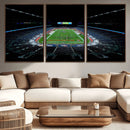 Denver Broncos Football Team Print Canvas- Denver Empower