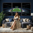 Denver Broncos Football Team Print Canvas- Denver Empower