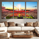 North Carolina State University Canvas Print, North Carolina