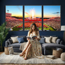 North Carolina State University Canvas Print, North Carolina