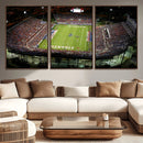 Florida Atlantic University Owls Football Team Print - Boca by MyGreatCanvas | Canvas Wall Art Prints | Photo Prints & Wall Decor