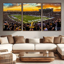 UCF Knights Football Team Print - Orlando FBC Mortgage by MyGreatCanvas | Canvas Wall Art Prints | Photo Prints & Wall Decor