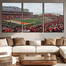 University of Illinois Fighting Illini Football Team Print - by MyGreatCanvas | Canvas Wall Art Prints | Photo Prints & Wall Decor
