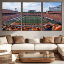 University of Illinois Fighting Illini Football Team Print by MyGreatCanvas | Canvas Wall Art Prints | Photo Prints & Wall Decor