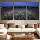 University of Michigan Wolverines Football Team Print - Ann by MyGreatCanvas | Canvas Wall Art Prints | Photo Prints & Wall Decor