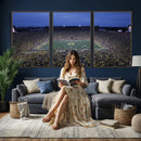 University of Michigan Wolverines Football Team Print - Ann