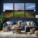 University Michigan Wolverines Football Team Canvas, Iconic by MyGreatCanvas | Canvas Wall Art Prints | Photo Prints & Wall Decor