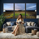 University of Michigan Wolverines Football Team Print - Ann