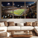 ASU Sun Devils Football Team Print Canvas - Phoenix Mountain
