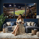 ASU Sun Devils Football Team Print Canvas - Phoenix Mountain