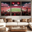 University of Nebraska Cornhuskers Football Team Print -