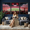 University of Nebraska Cornhuskers Football Team Print -