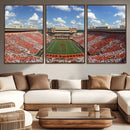 Oklahoma State Cowboys Football Team Print - Stillwater by MyGreatCanvas | Canvas Wall Art Prints | Photo Prints & Wall Decor