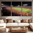 Iowa State University Cyclones Canvas Print, Football Team