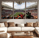 Miami Hurricanes Football Team Wall Art Print - Miami Hard