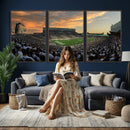 Michigan State Spartans Football Team Print - East Lansing