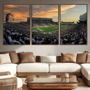 Michigan State Spartans Football Team Print - East Lansing