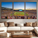 University of Minnesota Golden Gophers Art Print, Football by MyGreatCanvas | Canvas Wall Art Prints | Photo Prints & Wall Decor