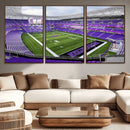 Northwestern University Wildcats Football Team Print - by MyGreatCanvas | Canvas Wall Art Prints | Photo Prints & Wall Decor