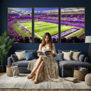 Northwestern University Wildcats Football Team Print -