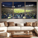 University of Oregon Ducks Football Team Print - Eugene