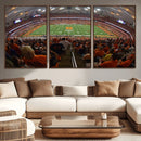 Syracuse University Orange Football Canvas Print, Football